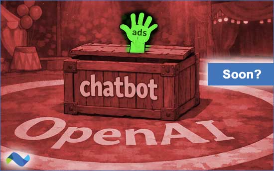 Ads in a chatbot update