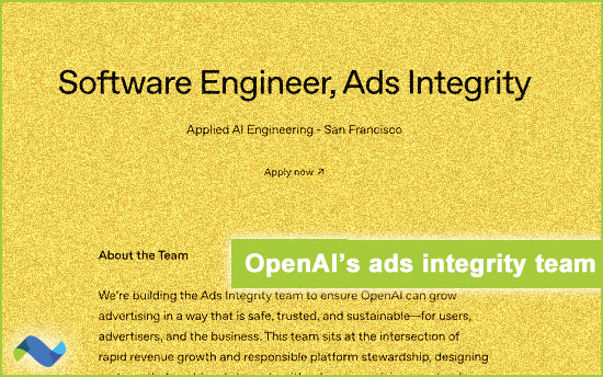 OpenAI's ads integrity team