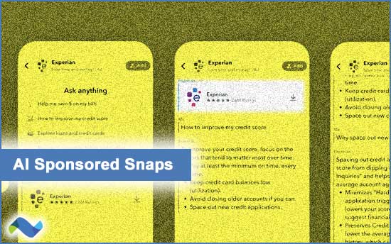 AI Sponsored Snaps