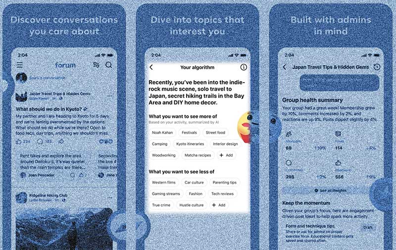 Meta's Forum app