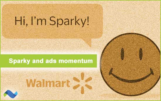 Walmart ads are humming