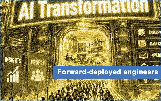 Forward-deployed engineers