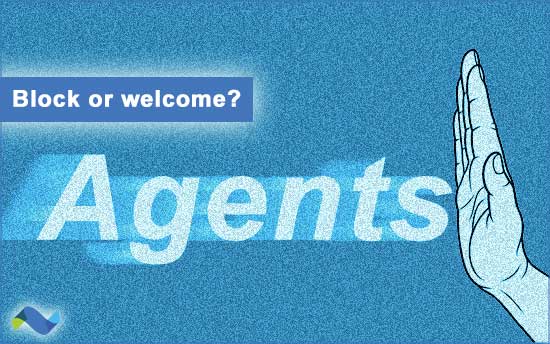 Block or welcome AI agents?